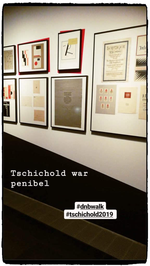 Pre-Opening zur Ausstellung "Jan Tschichold - Ein Jahrhunderttypograf?" im Deutschen Buch- und Schriftmuseum